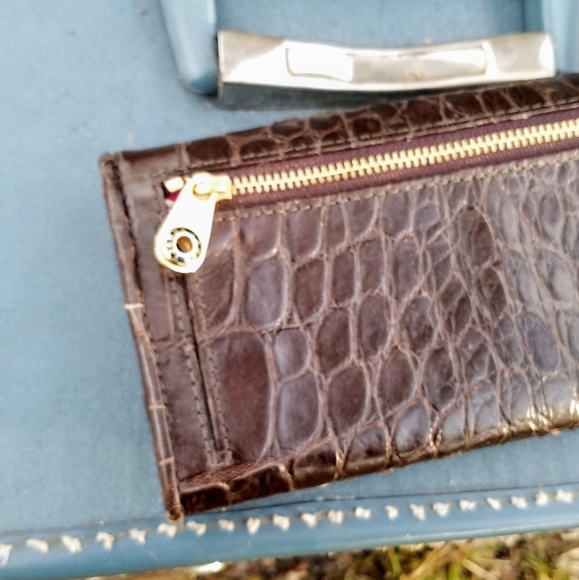 Henri Bendel Croc Embossed Continental Wallet - Picture 6 of 8